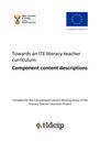 Towards an ITE literacy teacher curriculum: Component content descriptions