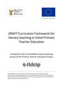 Curriculum framework for literacy teaching in Initial Primary Teacher Education