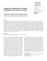 Ending the Reading Wars: Reading acquisition from novice to expert