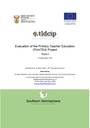 Evaluation of the Primary Teacher Education (PrimTEd) Project Report
