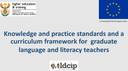 Knowledge and practice standards and a curriculum framework