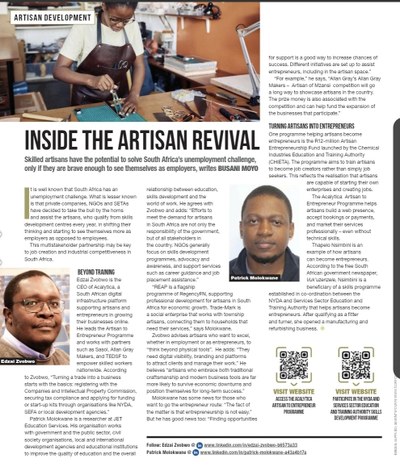Sunday Times Feature 1: Inside the Artisan Revival