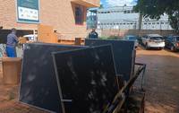 JET Education Services donates office furniture and equipment to schools in Johannesburg