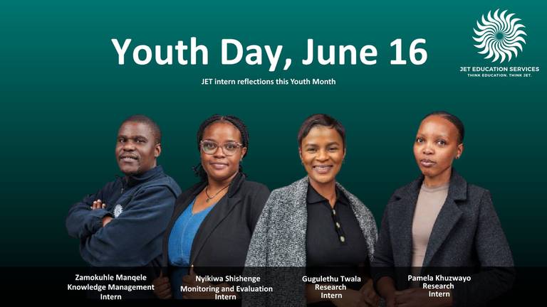 JET intern reflections this Youth Month