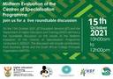 Midterm Evaluation of the Centres of Specialisation Programme