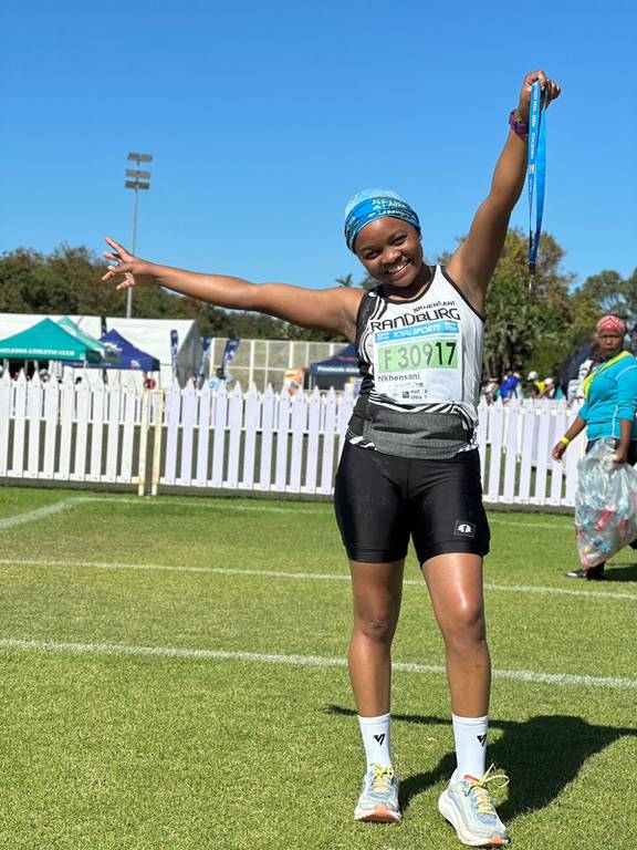 Nkhensani Baloyi finishes her second Two Oceans ultra Marathon
