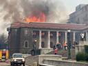 UCT Libraries affected by wildfire