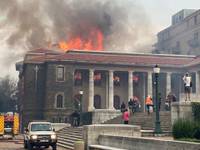 UCT Libraries affected by wildfire