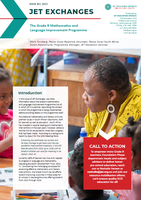 JET Exchanges 5/2023: The Grade R Mathematics and Language Improvement Programme