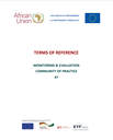 TERMS OF REFERENCE (ToR) MONITORING & EVALUATION COMMUNITY OF PRACTICE #7
