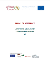 TERMS OF REFERENCE (ToR) MONITORING & EVALUATION COMMUNITY OF PRACTICE #7