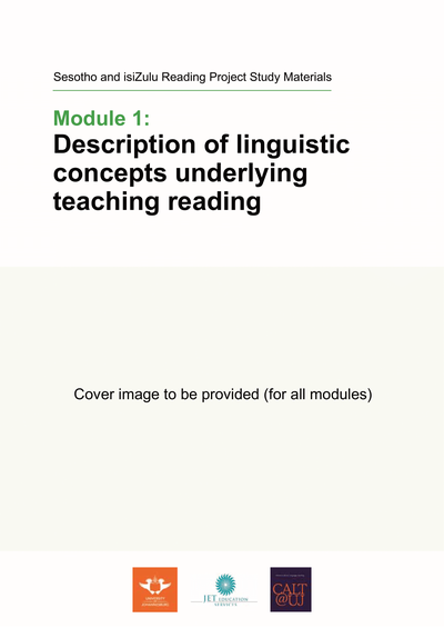 Sesotho and isiZulu Reading Project Study Materials