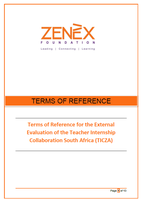 TICZA Process Evaluation Theory of Reference (ToR)